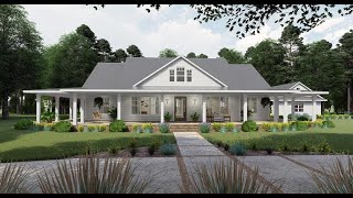 McKay House  Ranch House Plan  Country Floor Plan [upl. by Cherianne586]