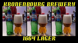 Kronenbourg Brewery  1664 Lager [upl. by Grail]