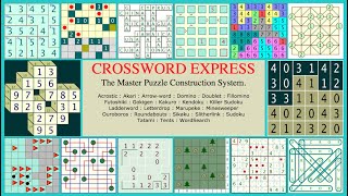 Building a Crossword with Crossword Express [upl. by Mcgill]