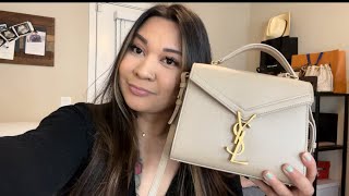 YSL Cassandra Mini top handle bag FINALLY GOT HER [upl. by Durwin]