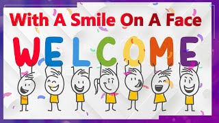 Welcome Song Lyrical  With A Smile On A Face  School Bell [upl. by Courtenay]