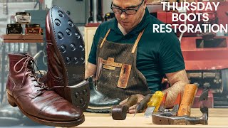 Thursday Boots Restoration and Resoling A Total Transformation [upl. by Joette828]