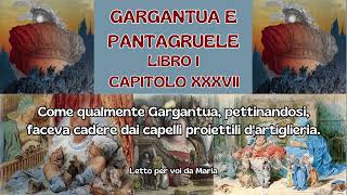 GARGANTUA E PANTAGRUELE Libro 1° Cap 37 [upl. by Ennair269]