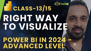 Class 13 Visualization in Power BI by taik18 [upl. by Anaugal]