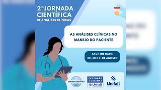 Jornada Cientifica de Análises Clínicas da UNIFAL [upl. by Aynuat]