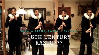 Kazoo Schein Padouane Pavane Crumhorn Krummhorn Cromorne [upl. by Litnahs]