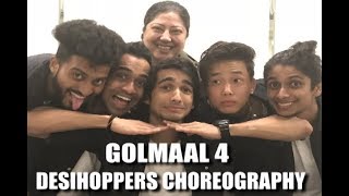 Golmaal Again  Desihoppers Choreography [upl. by Aelgna]