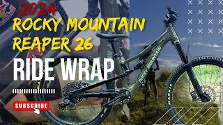 Bike Build 2024 Rocky Mountain Reaper 26 Ride Wrap Tailored mtbdaily mtblife mtb [upl. by Ile]