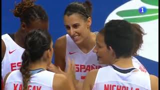 Campeonato del Mundo de Baloncesto femenino 2014 FINAL España vs USA [upl. by Anitsirhc]