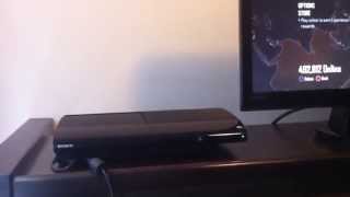 PS3 Super Slim Disk Noise [upl. by Yerbua575]