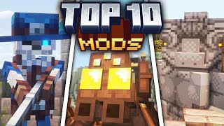 TOP 10 MODS DESCONOCIDOS que Debes Tener en Minecraft [upl. by Le859]