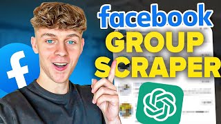 FREE Facebook Group Scraper amp Outreach Method 2025 [upl. by Annekcm]