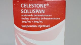 Celestone soluspanpreparo e aplicaçãoDicas de enfermagem [upl. by Eemia]