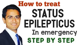 Status Epilepticus Emergency Treatment and Management Step Wise Emergency Medicine Lecture Series [upl. by Sivert]