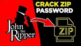 how to crack zip file password with john [upl. by Schaffel]