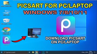 How to Install Picsart for PCLaptop in 2022 Picsart on PC [upl. by Menashem734]