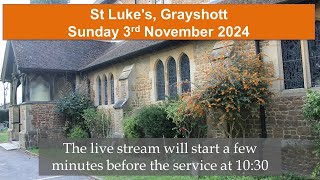 Morning Service from St Lukes Grayshott [upl. by Madaras]