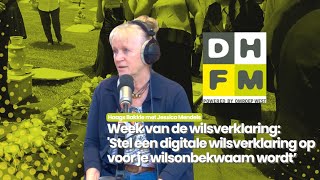 Stel een digitale wilsverklaring op  Haags Bakkie met Jessica Mendels  Den Haag FM [upl. by Abisia]