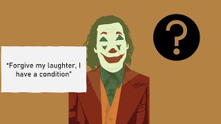 Why couldnt the Joker stop laughing medical reason for jokers uncontrollable laugh SPOILER ALERT [upl. by Golter]