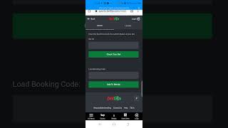 How To Add Your Booking Codes For Bet9ja Mobile  Simple steps for bet9ja mobileKorrectBetsite [upl. by Gilbart]