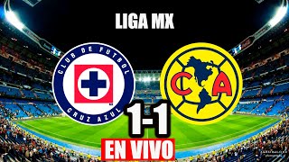 Cruz Azul y América ¡EMPATAN 11 en LA IDA de LA FINAL  Audio LAZ SPORTS [upl. by Nogem903]