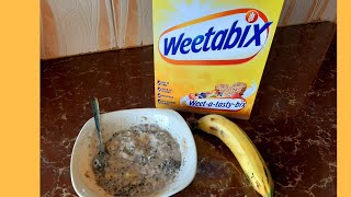 WEETABIX FOR BREAKFAST RECIPEhow to prepare weetabix for kidsBaby foods [upl. by Rafe40]