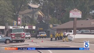 Some evacuations lifted for residents affected by Bridge Fire in SoCal [upl. by Hedges]