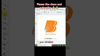 Bank of Baroda logo design bankofbaroda design logo coreldarw [upl. by Nileuqcaj]