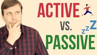 Learn to Use ACTIVE and PASSIVE VOICE  Advanced Grammar Lesson [upl. by Aisatan]