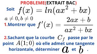 PROBLEME  EXTRAIT BAC [upl. by Noirret]