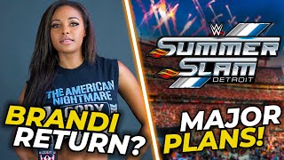 Brandi Rhodes WWE Return Huge SummerSlam 2023 Plans Revealed [upl. by Oeht]