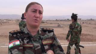 Yazidi Women Fighters We Hope for Battle [upl. by Trella]