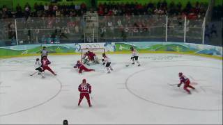 Switzerland 21 Russia  Womens Ice Hockey  Vancouver 2010 Winter Olympics [upl. by Erasaec107]