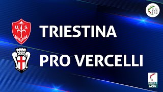 Triestina  Pro Vercelli 20  Gli Highlights [upl. by Ille]