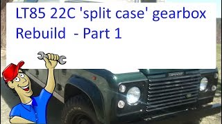 Land Rover Defender LT85 22C rebuild – Part 1 [upl. by Baugh]