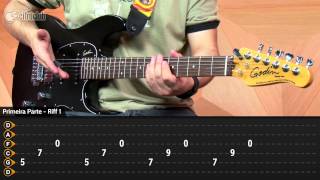 Adams Song  Blink 182 aula de guitarra [upl. by Wolfram]