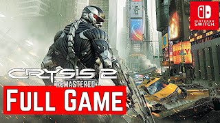 Crysis 2 Remastered Switch OLED  Gameplay Walkthrough  FULL GAME  No Commentary [upl. by Kenleigh]