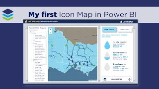 My first Icon Map in Power BI [upl. by Sydney244]