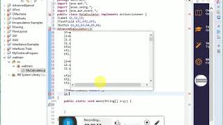 How to create a calculator in java swing and awt [upl. by Ynohtnanhoj]