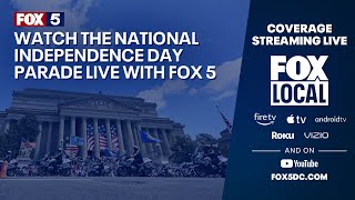 LIVE DCs annual Independence Day Parade  FOX 5 DC [upl. by Israeli]