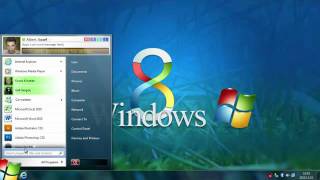 Windows 8 Start Menu Concept [upl. by Ateiluj962]