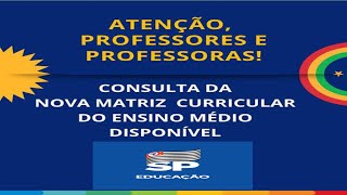 Bomba Nova grade curricular do Ensino Médio em 2025 [upl. by Annayd335]