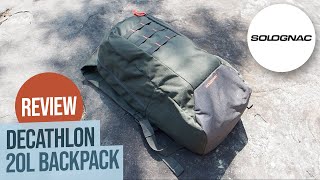 Decathlon Solognac 20L Backpack Review [upl. by Colon699]