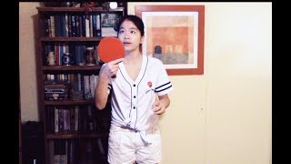 How to practice table tennis alone 一个人如何在家里自行练习乒乓球 [upl. by Lurie624]