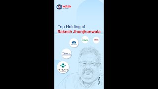 Rakesh Jhunjhunwalas Portfolio and Holdings  Titan Tata Motors CRISIL and more [upl. by Cavuoto]