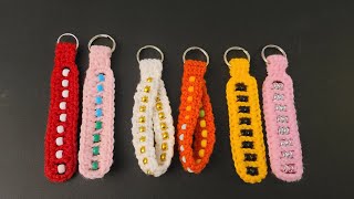 Fidget Key Ring Straps  3 styles [upl. by Kcirted966]