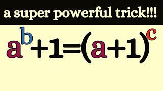 Dont miss out on this trick  an exponential Diophantine equation from the French TST [upl. by Chasse126]