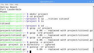 Compression with gzip bzip2 xz and zip [upl. by Ganiats]