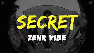 Secret  Zehr Vibe Lyrics [upl. by Naynek]