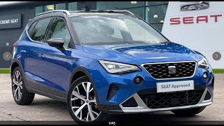 Approved Used SEAT Arona 10 TSI XPERIENCE Lux Euro 6 ss 5dr  Crewe SEAT amp CUPRA [upl. by Aleemaj]